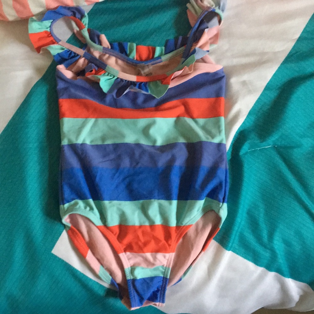 Girls Striped swimsuit